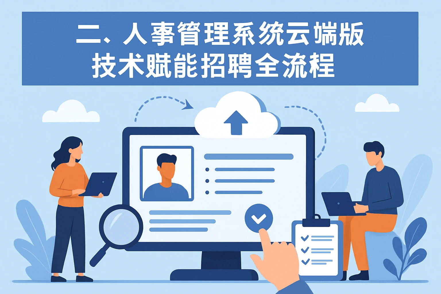 二、人事管理系统云端版：技术赋能招聘全流程