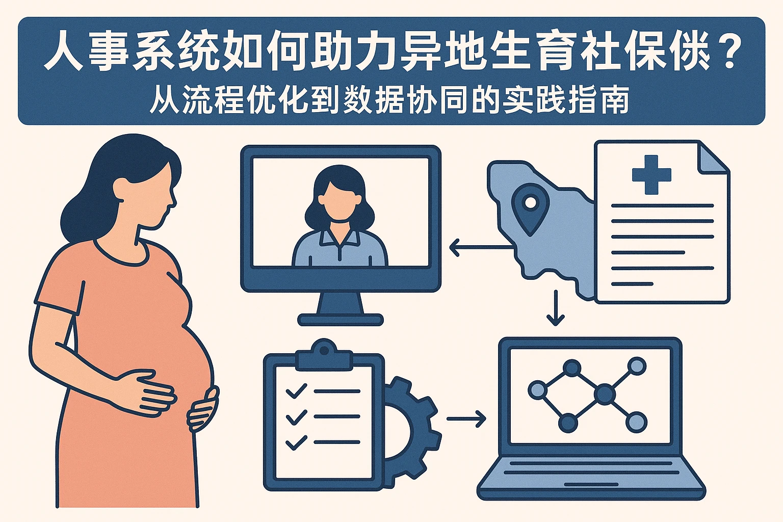 人事系统如何助力异地生育社保报销？从流程优化到数据协同的实践指南