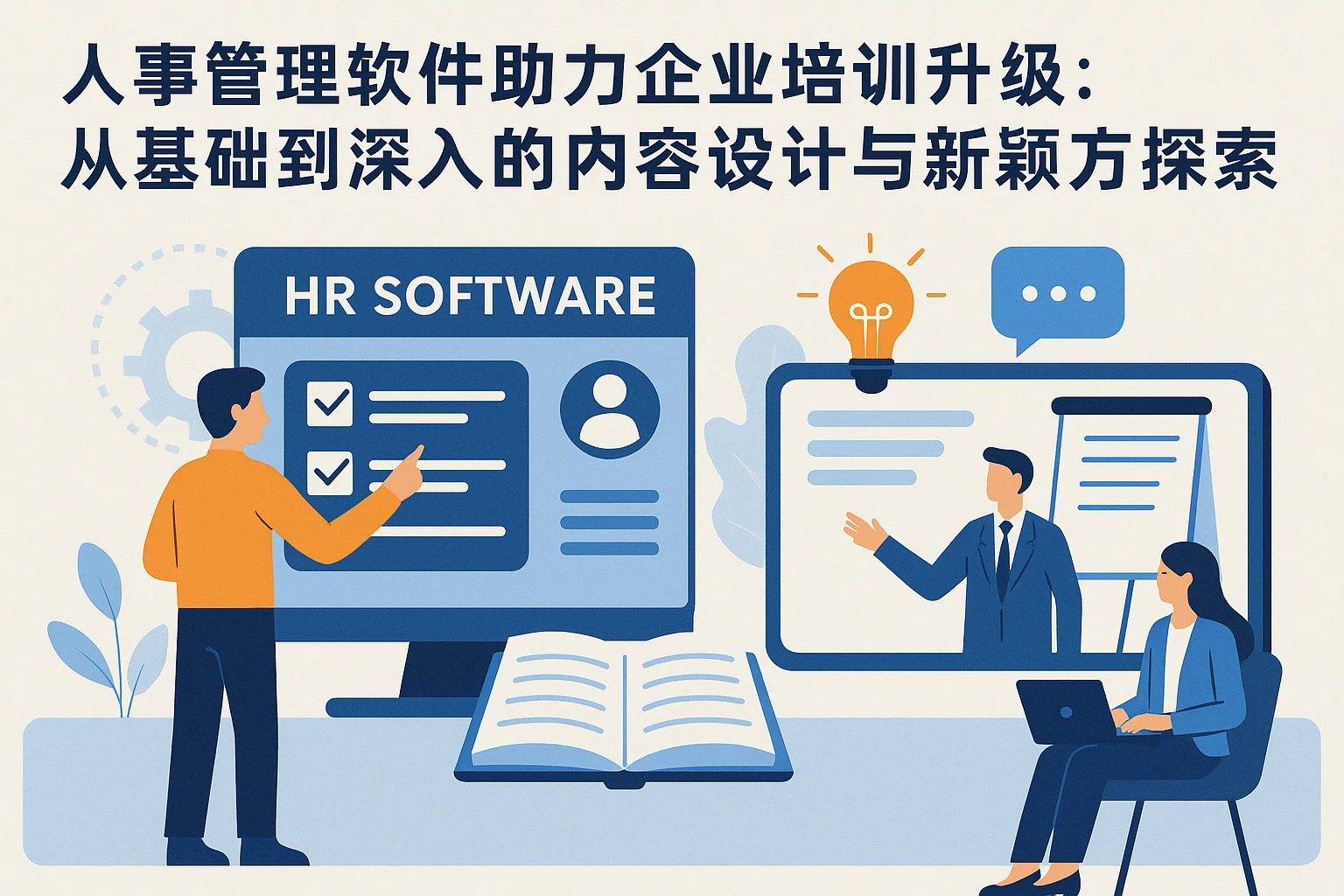 人事管理软件助力企业培训升级：从基础到深入的内容设计与新颖方式探索