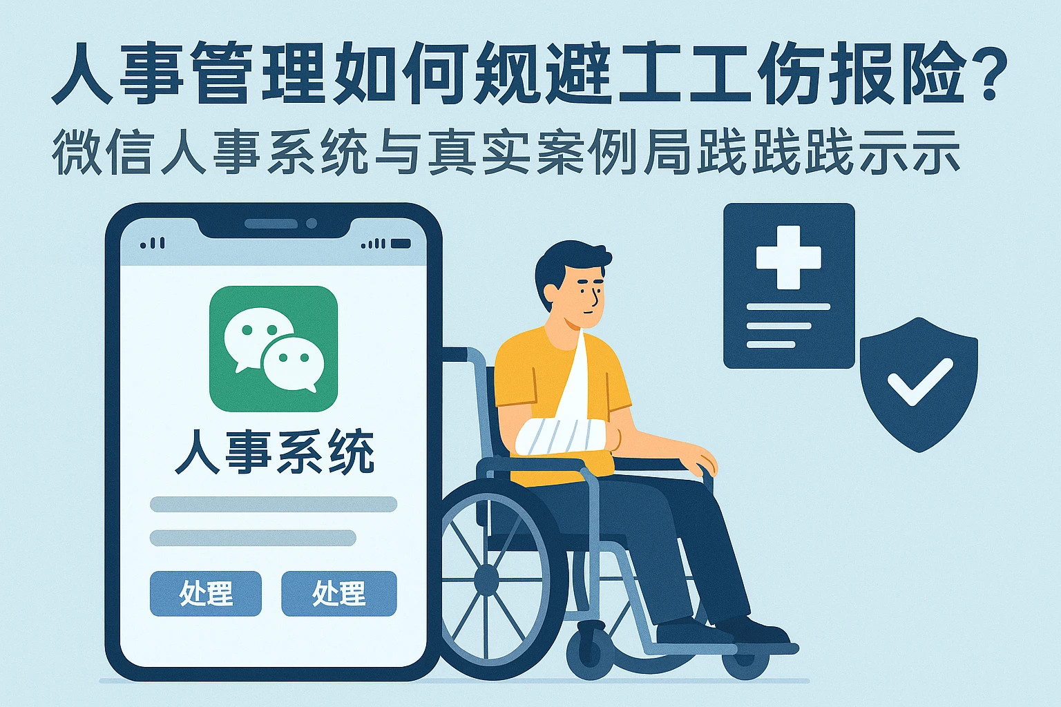 人事管理软件如何规避工伤报销风险？微信人事系统与真实案例的实践启示