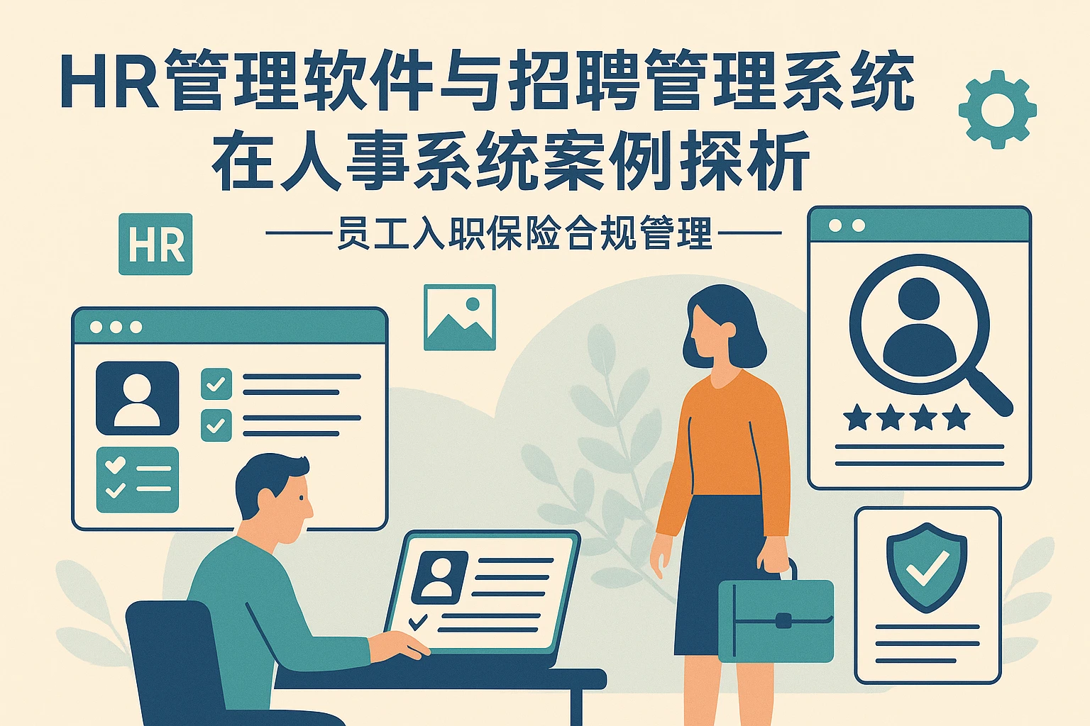 HR管理软件与招聘管理系统在处理员工入职保险合规中的人事系统案例探析