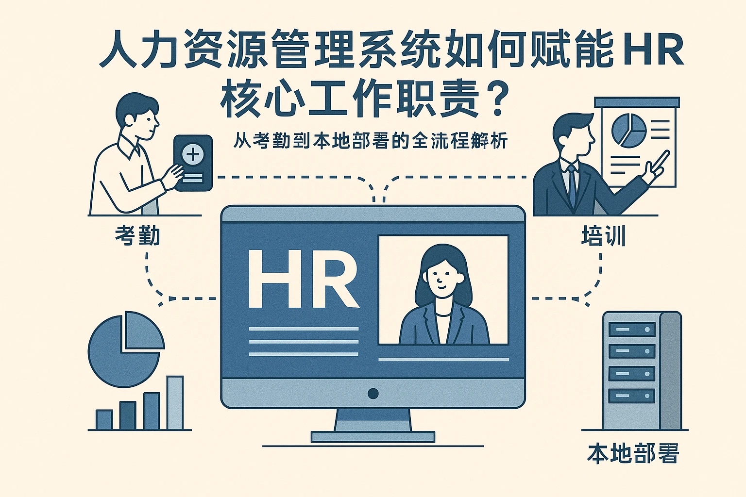 人力资源管理系统如何赋能HR核心工作职责？从考勤到本地部署的全流程解析