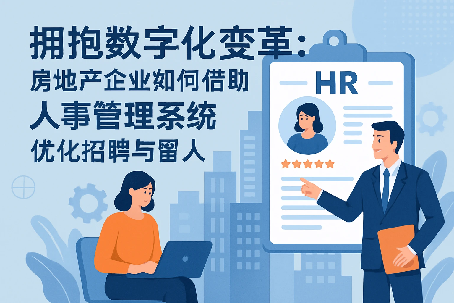 拥抱数字化变革：房地产企业如何借助人事管理系统优化招聘与留人
