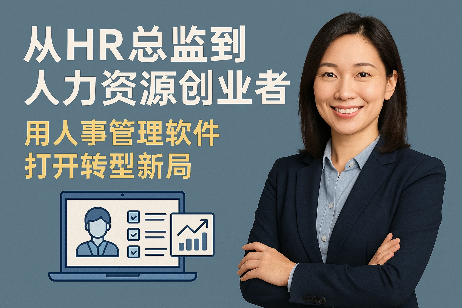 从HR总监到人力资源创业者：用人事管理软件打开转型新局
