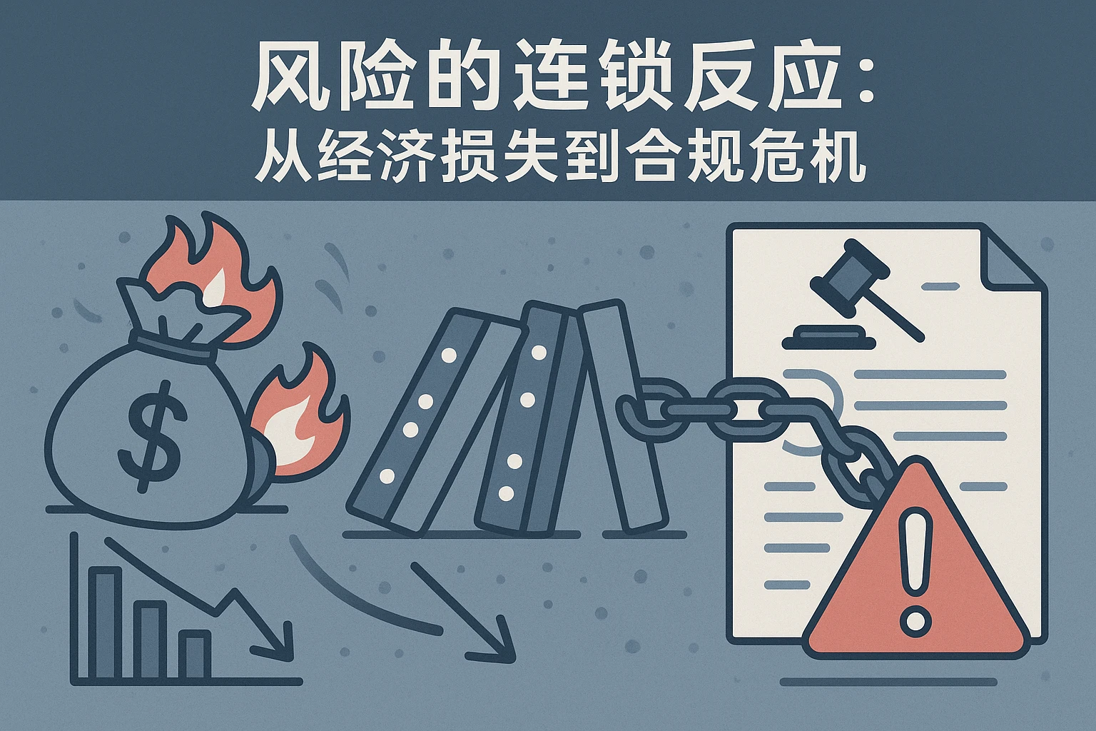 2. 风险的连锁反应：从经济损失到合规危机
