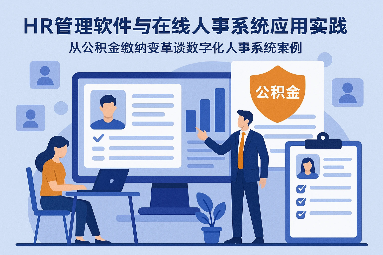 HR管理软件与在线人事系统应用实践——从公积金缴纳变革谈数字化人事系统案例