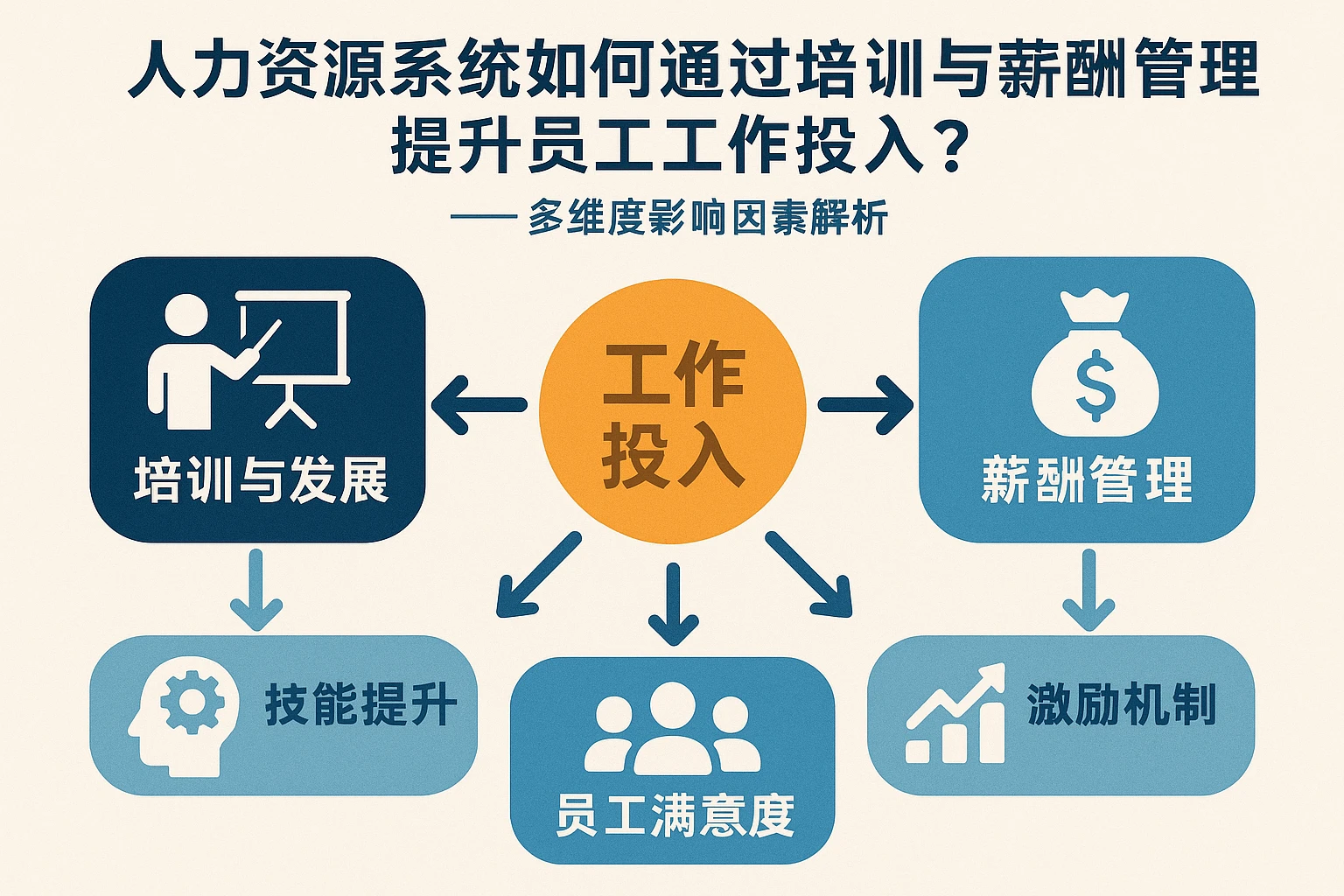 人力资源系统如何通过培训与薪酬管理提升员工工作投入？——多维度影响因素解析