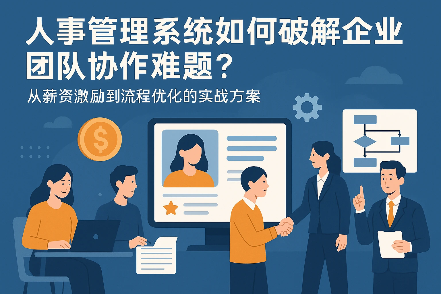 人事管理系统如何破解企业团队协作难题？从薪资激励到流程优化的实战方案