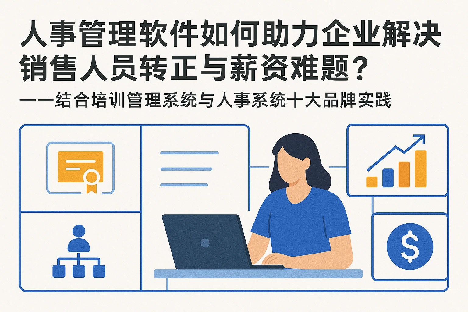 人事管理软件如何助力企业解决销售人员转正与薪资难题？——结合培训管理系统与人事系统十大品牌实践