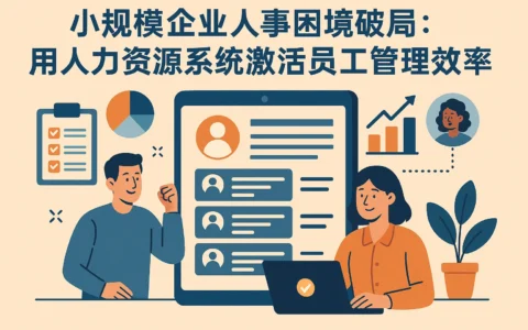 小规模企业人事困境破局：用人力资源系统激活员工管理效率