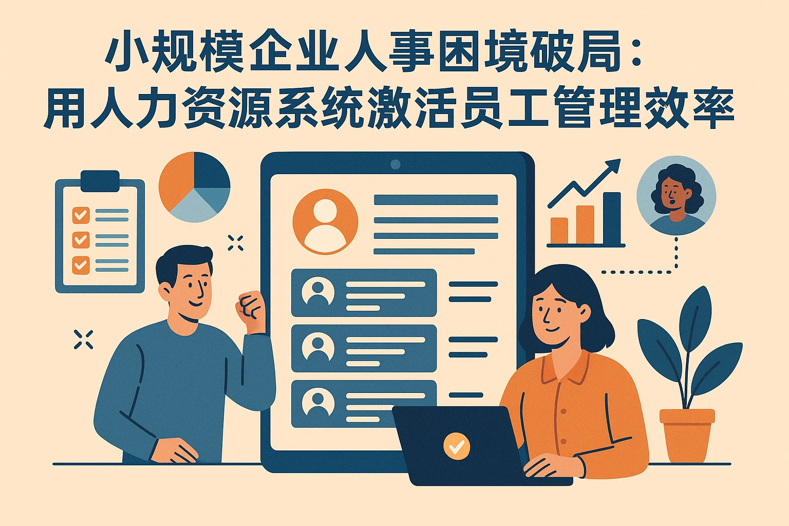 小规模企业人事困境破局：用人力资源系统激活员工管理效率