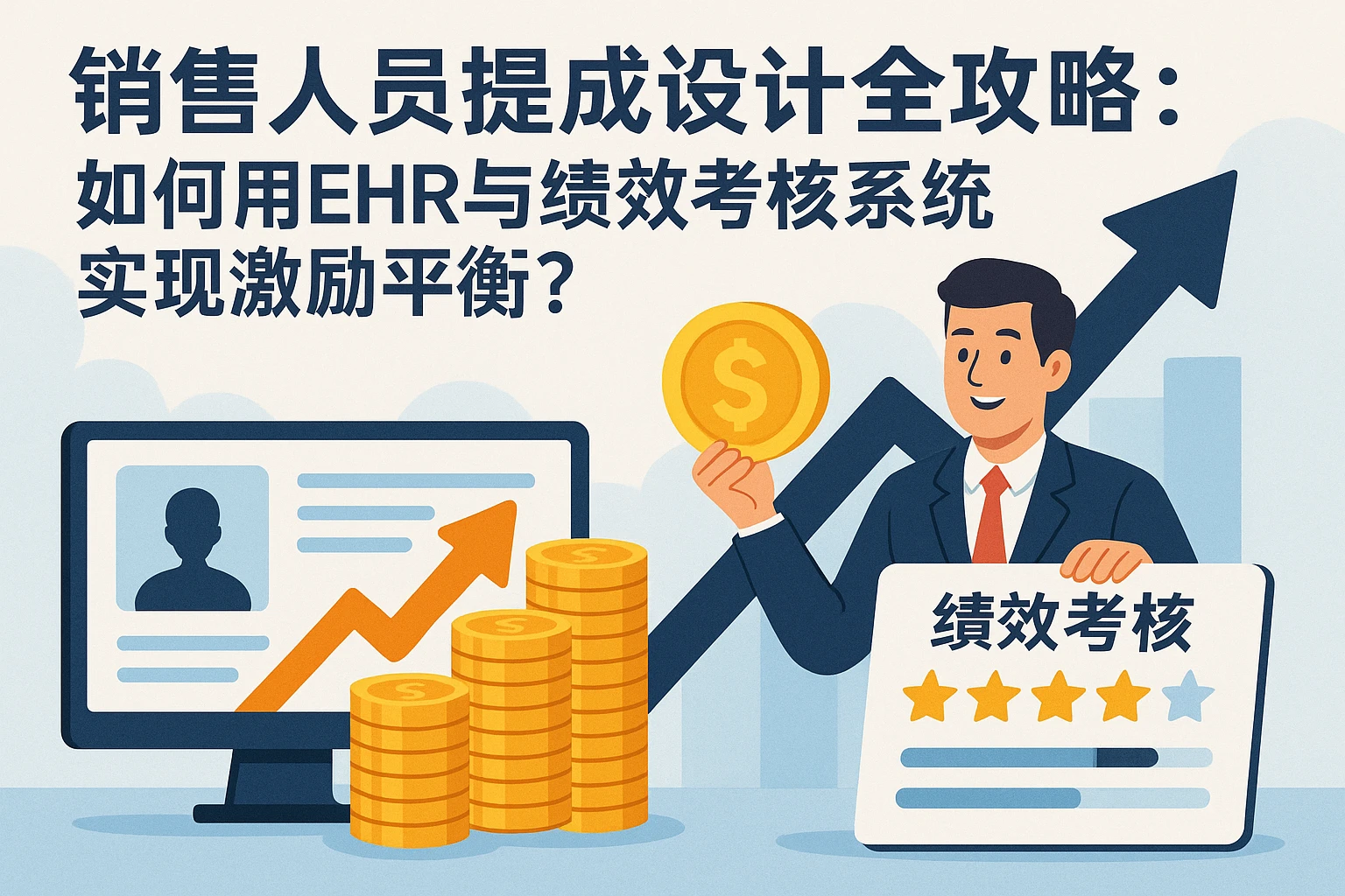 销售人员提成设计全攻略：如何用EHR与绩效考核系统实现激励平衡？