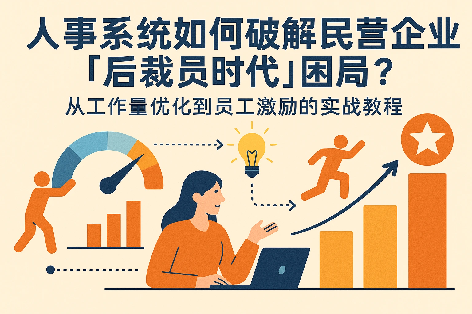 人事系统如何破解民营企业「后裁员时代」困局？从工作量优化到员工激励的实战教程