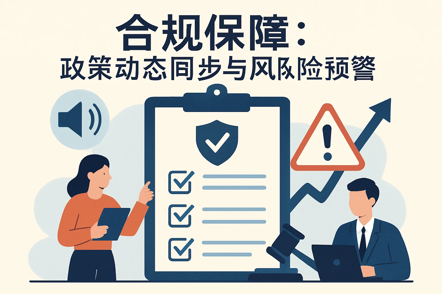 2. 合规保障：政策动态同步与风险预警