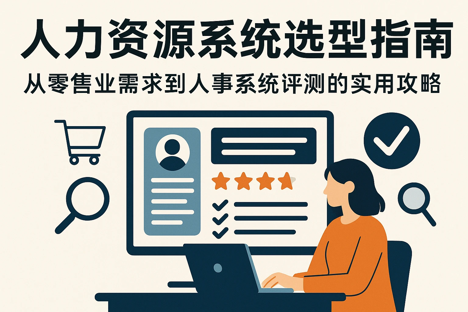 人力资源系统选型指南：从零售业需求到人事系统评测的实用攻略