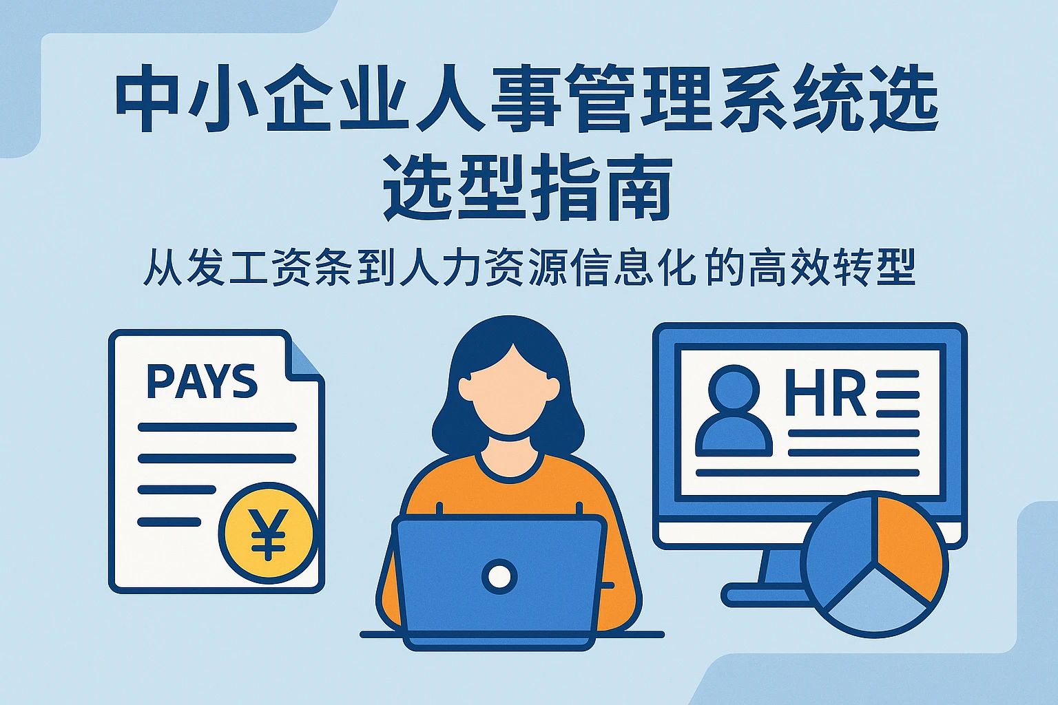 中小企业人事管理系统选型指南：从发工资条到人力资源信息化的高效转型