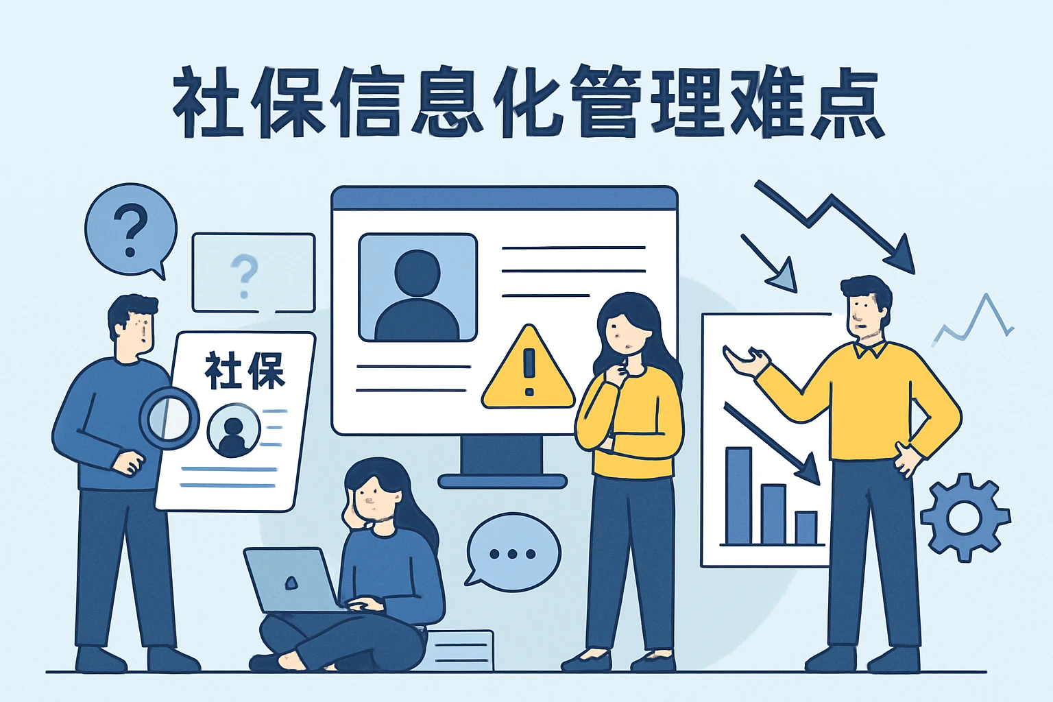 社保信息化管理难点