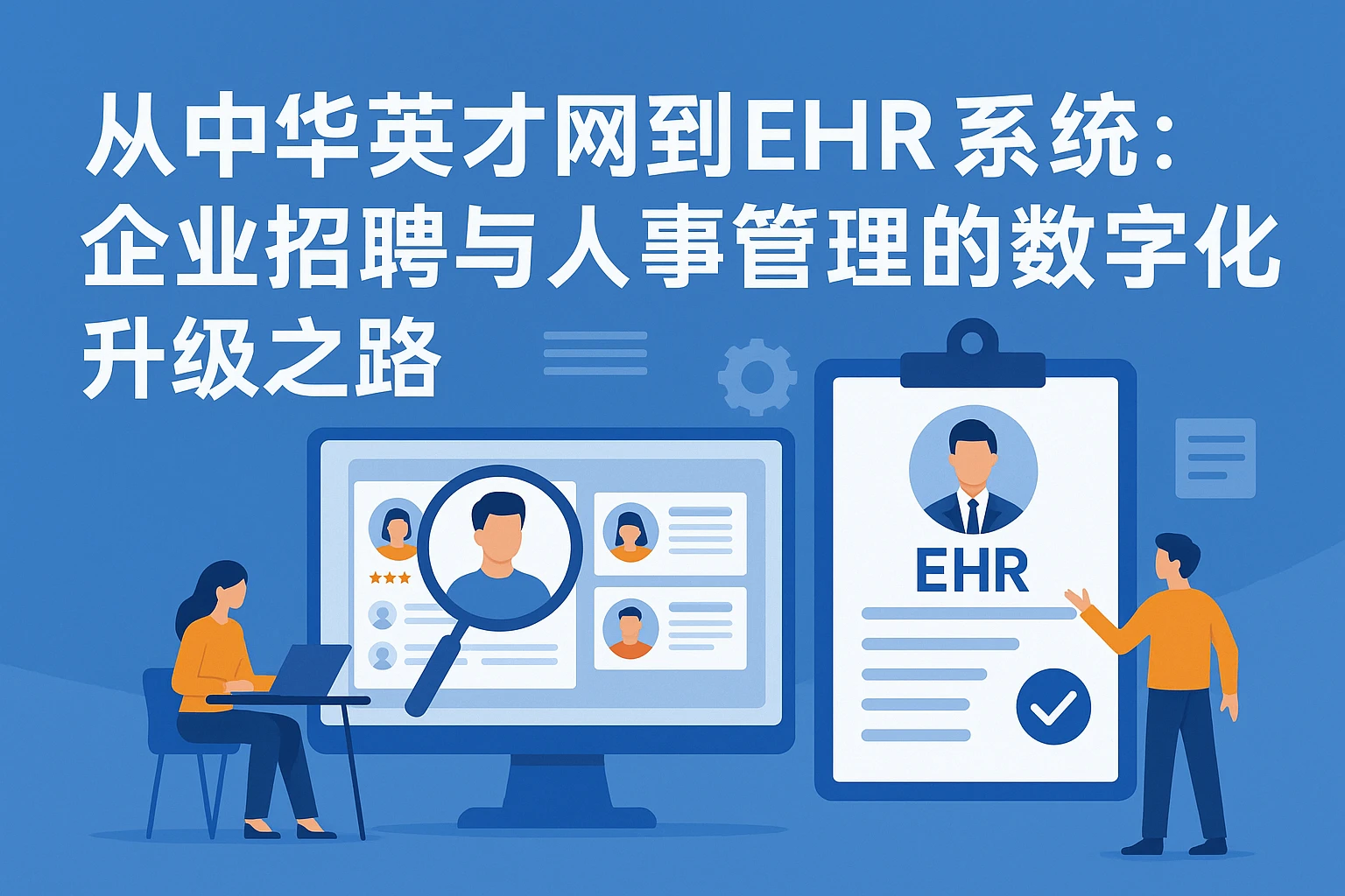从中华英才网到EHR系统：企业招聘与人事管理的数字化升级之路