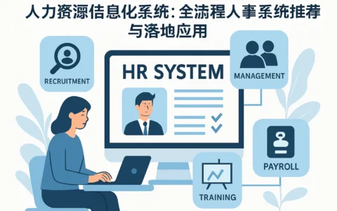 人力资源信息化系统：全流程人事系统推荐与落地应用
