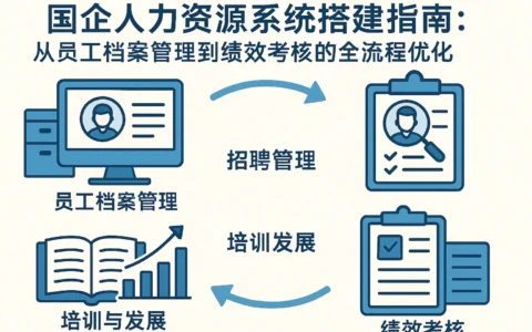 国企人力资源系统搭建指南：从员工档案管理到绩效考核的全流程优化