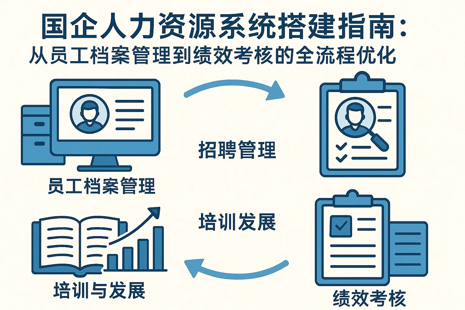 国企人力资源系统搭建指南:从员工档案管理到绩效考核的全流程优化