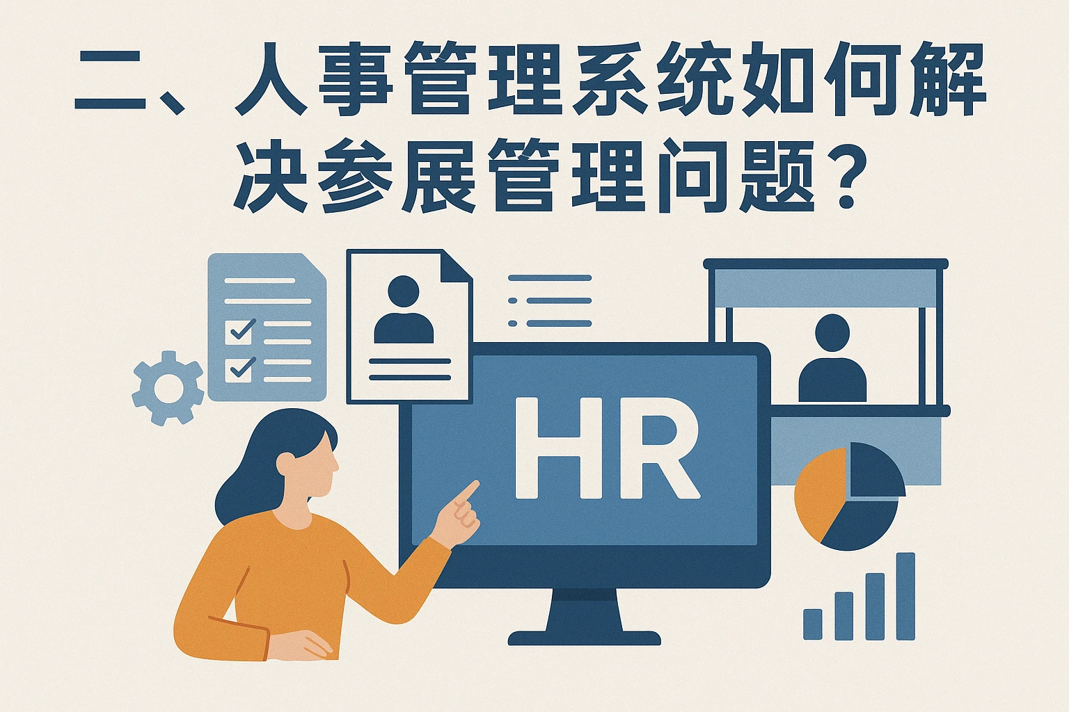 二、人事管理系统如何解决参展管理问题？