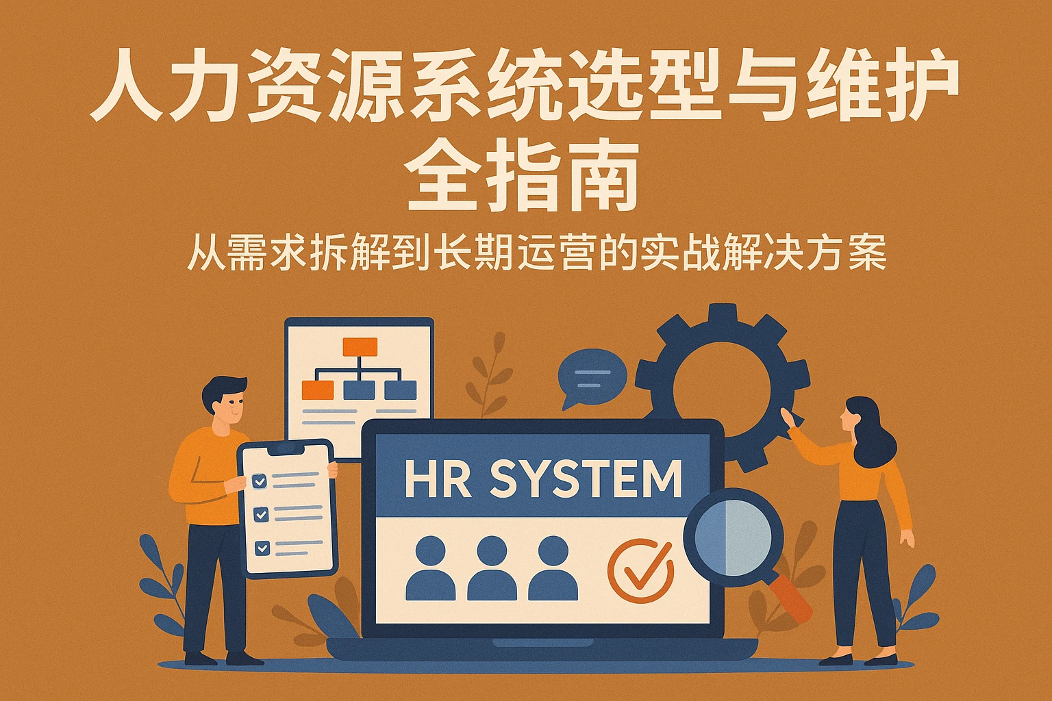 人力资源系统选型与维护全指南：从需求拆解到长期运营的实战解决方案
