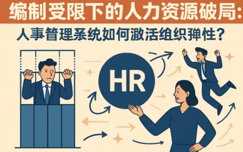 编制受限下的人力资源破局：人事管理系统如何激活组织弹性？