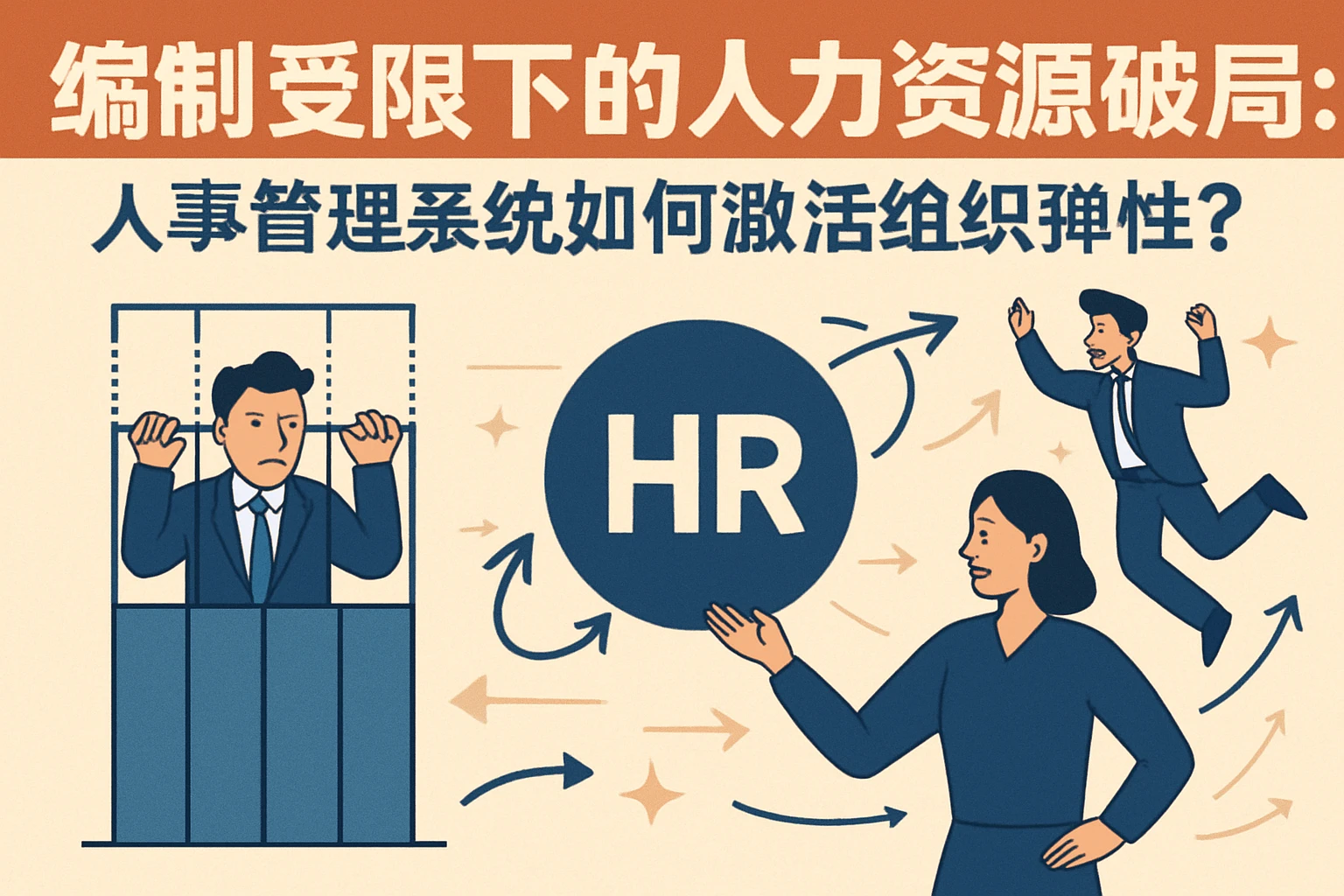 编制受限下的人力资源破局：人事管理系统如何激活组织弹性？
