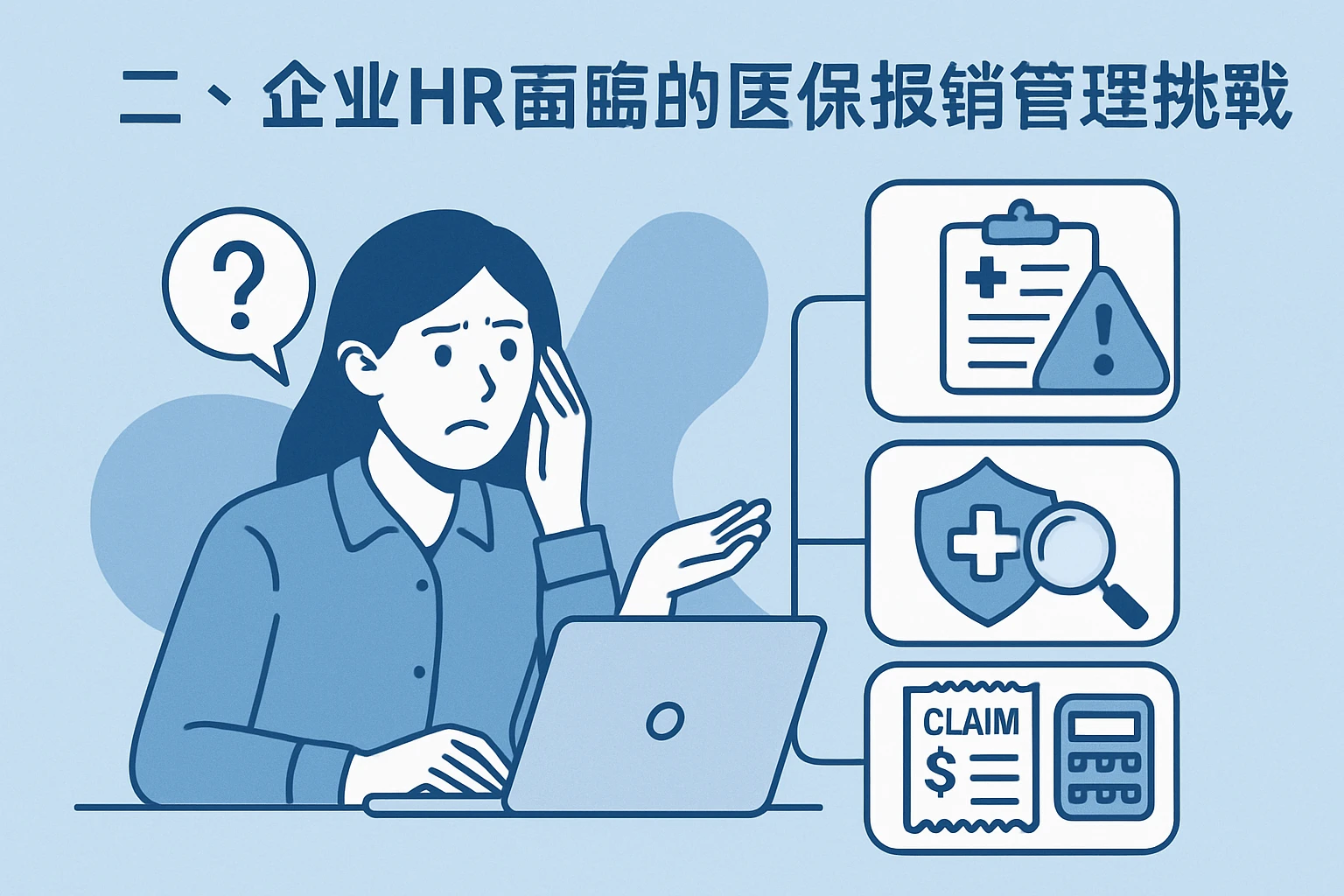 二、企业HR面临的医保报销管理挑战