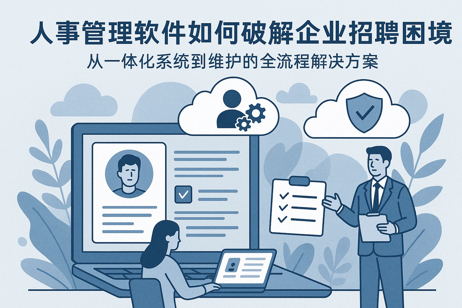 人事管理软件如何破解企业招聘困境？从一体化系统到维护的全流程解决方案