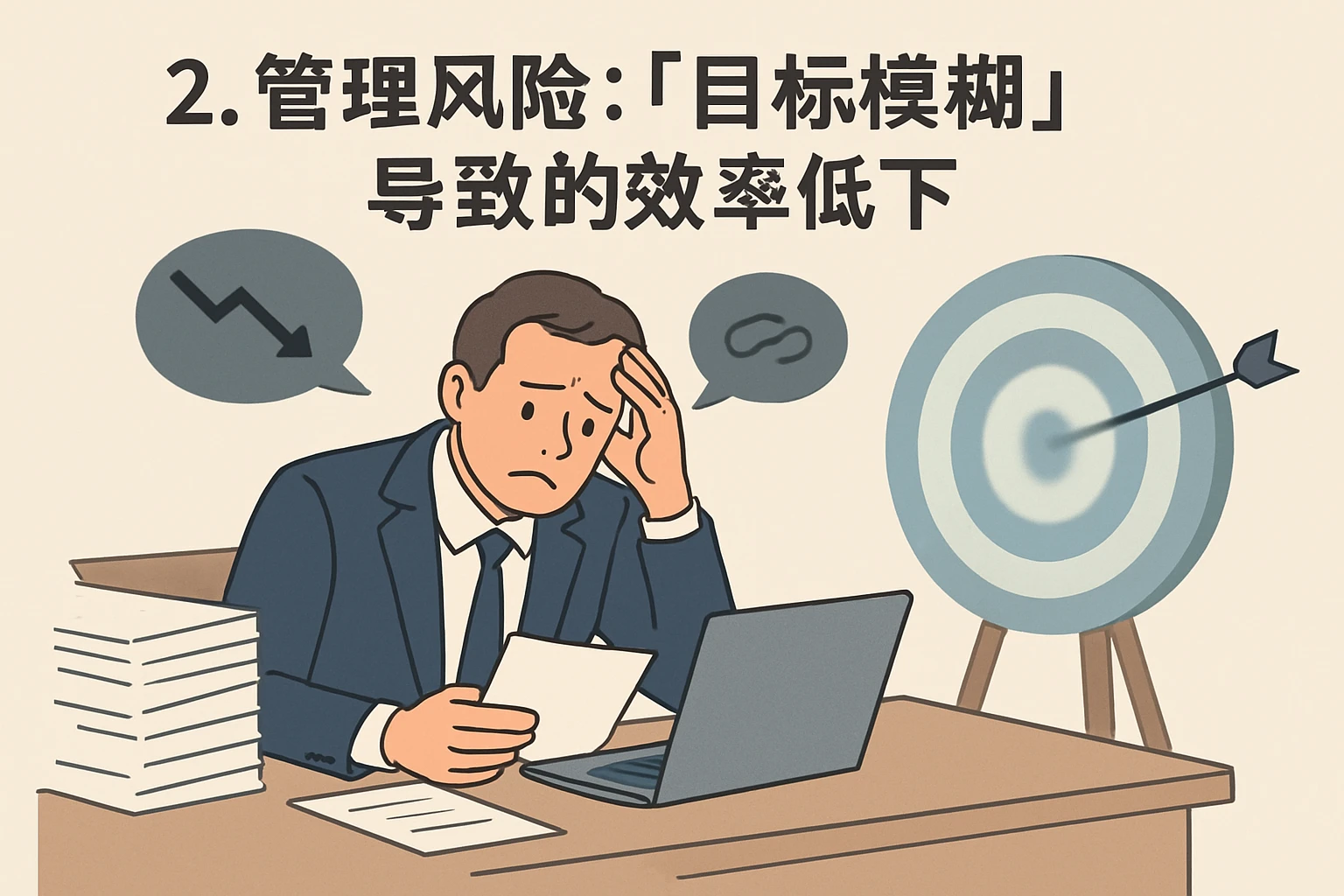 2. 管理风险：“目标模糊”导致的效率低下