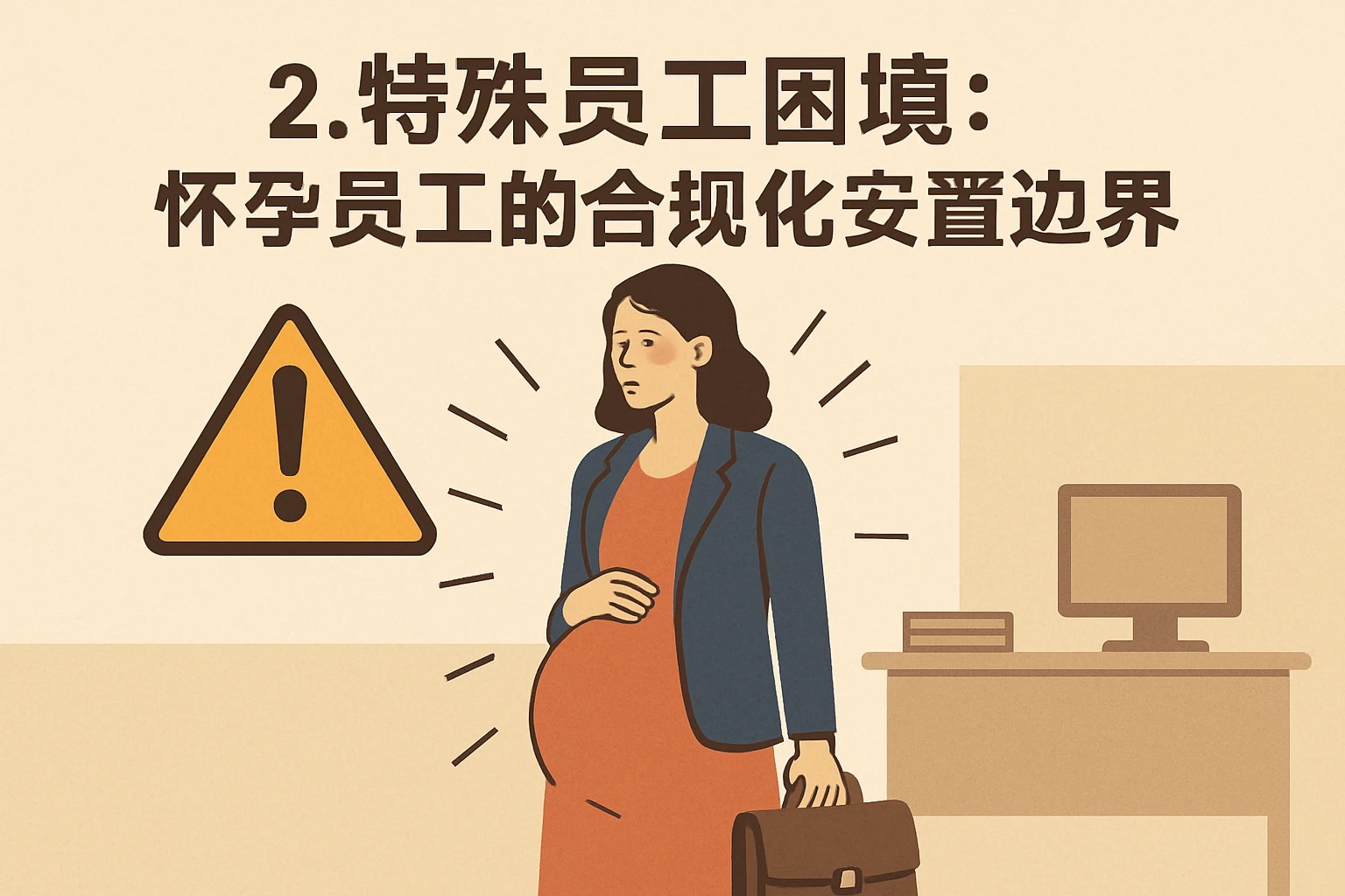 2. 特殊员工困境：怀孕员工的合规化安置边界