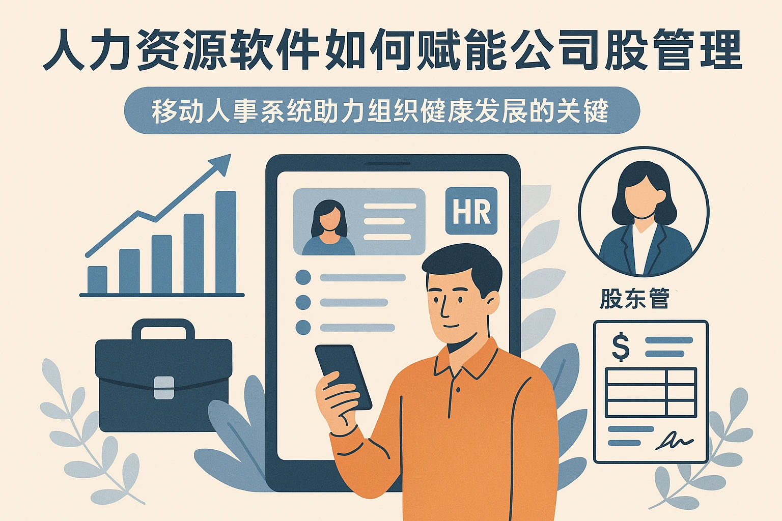 人力资源软件如何赋能公司股东管理：移动人事系统助力组织健康发展的关键