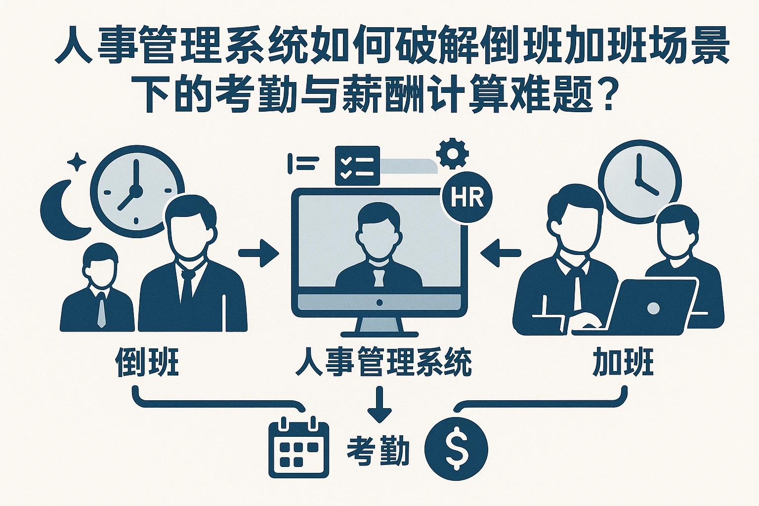 人事管理系统如何破解倒班加班场景下的考勤与薪酬计算难题？