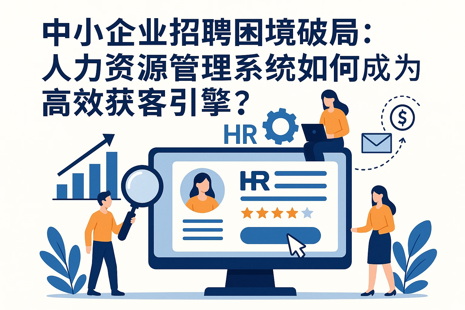 中小企业招聘困境破局：人力资源管理系统如何成为高效获客引擎？