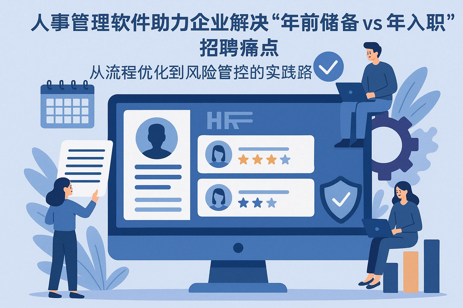 人事管理软件助力企业解决“年前储备 vs 年后入职”招聘痛点——从流程优化到风险管控的实践路径