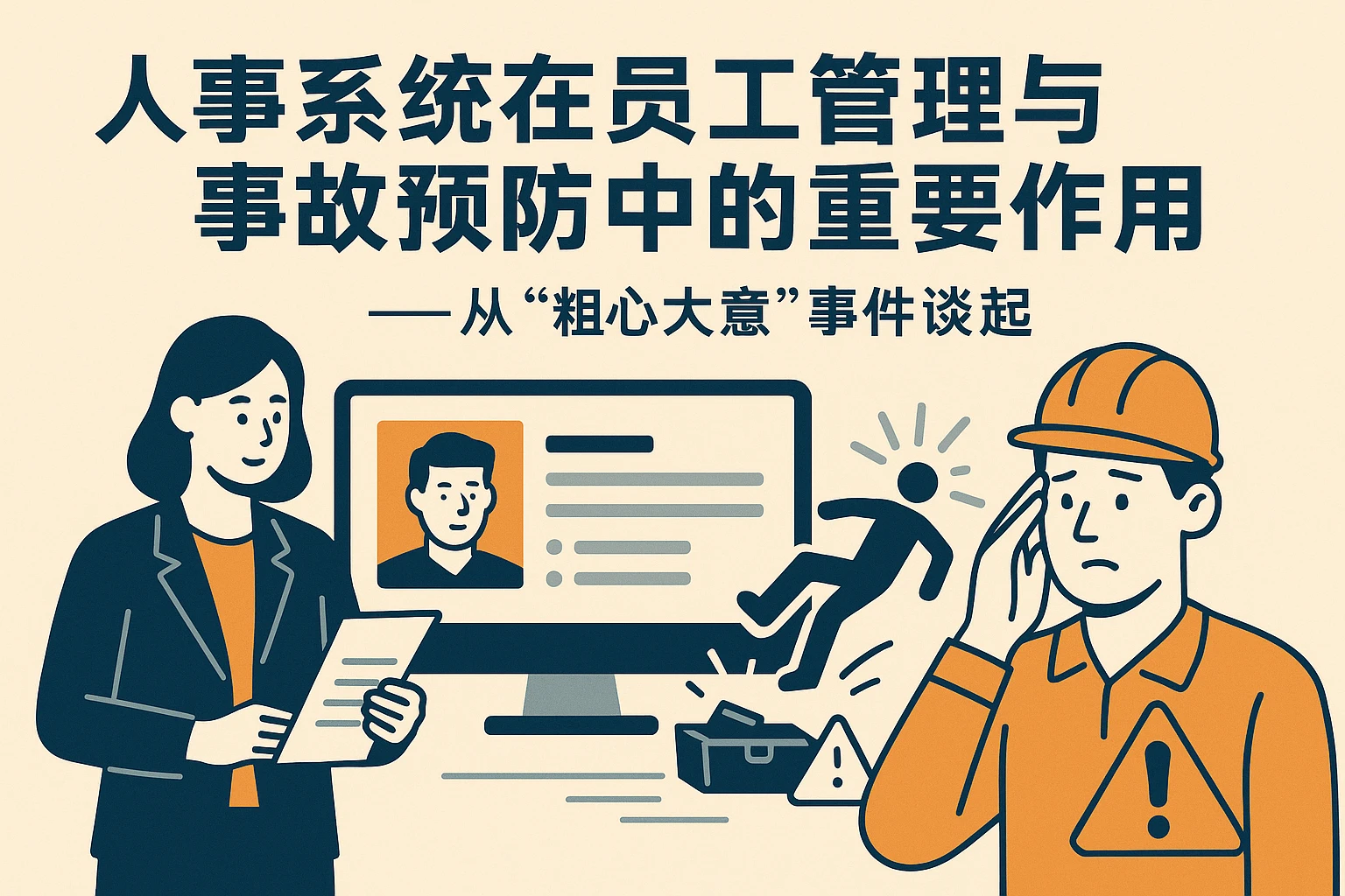 人事系统在员工管理与事故预防中的重要作用——从“粗心大意”事件谈起