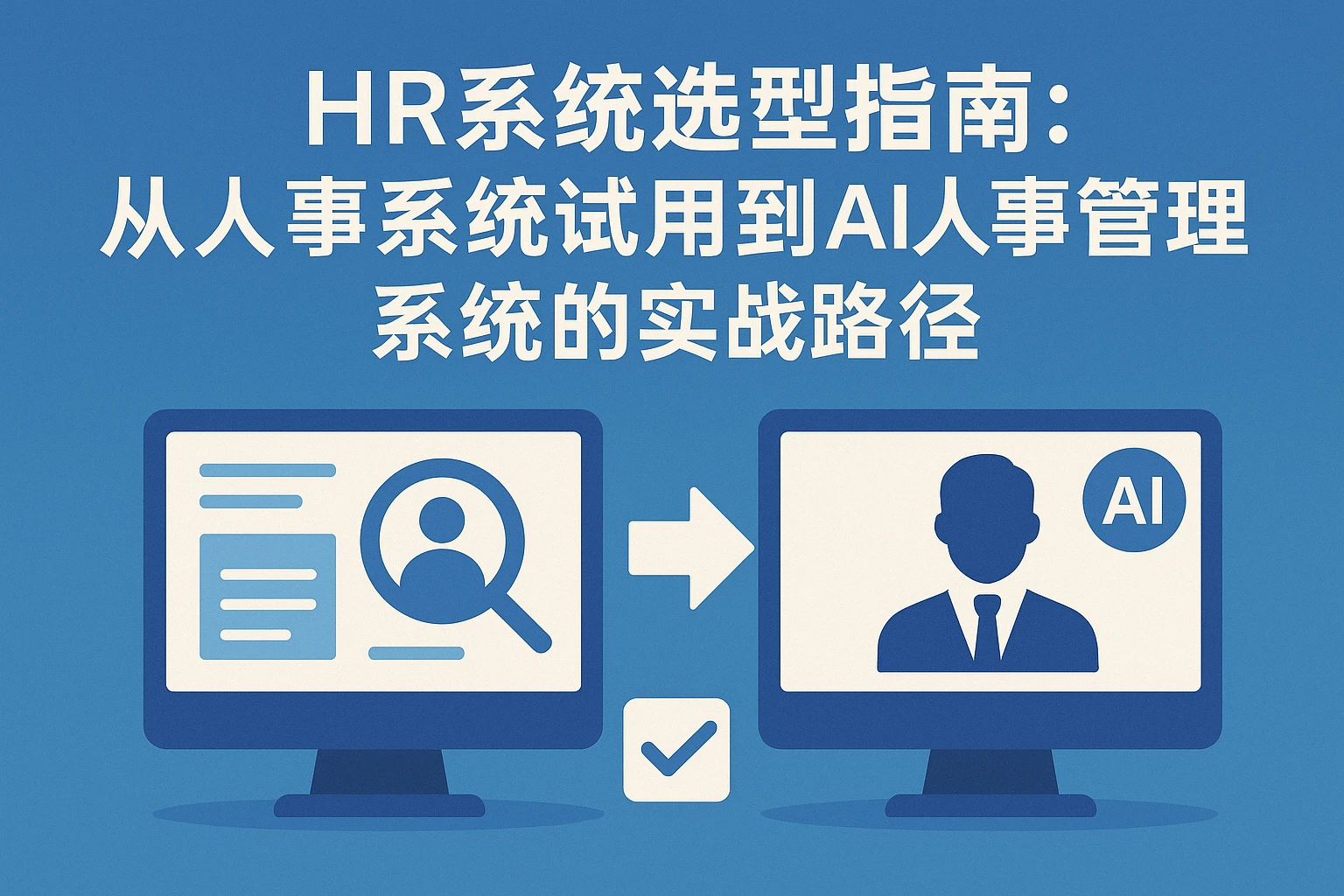 HR系统选型指南：从人事系统试用到AI人事管理系统的实战路径
