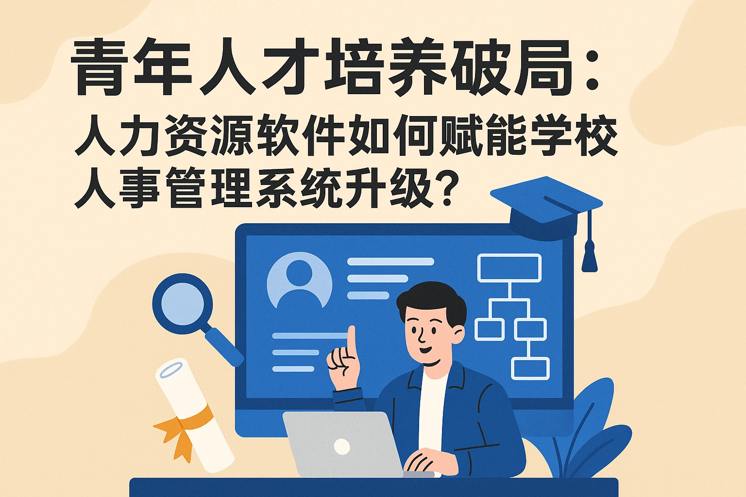 青年人才培养破局：人力资源软件如何赋能学校人事管理系统升级？