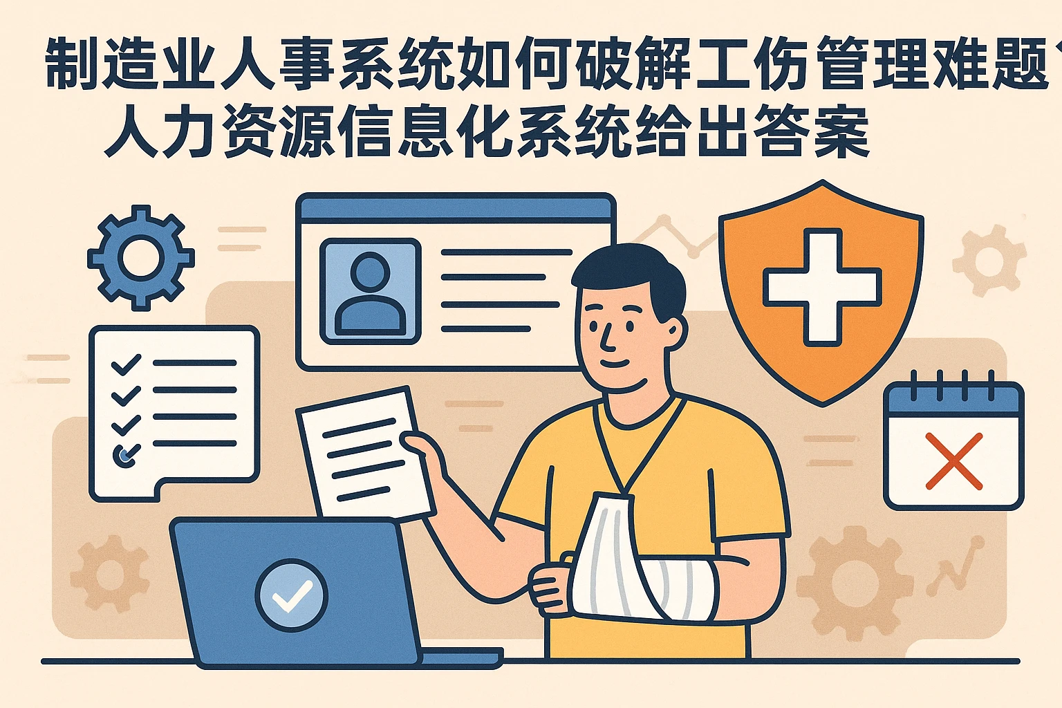 制造业人事系统如何破解工伤管理难题？人力资源信息化系统给出答案