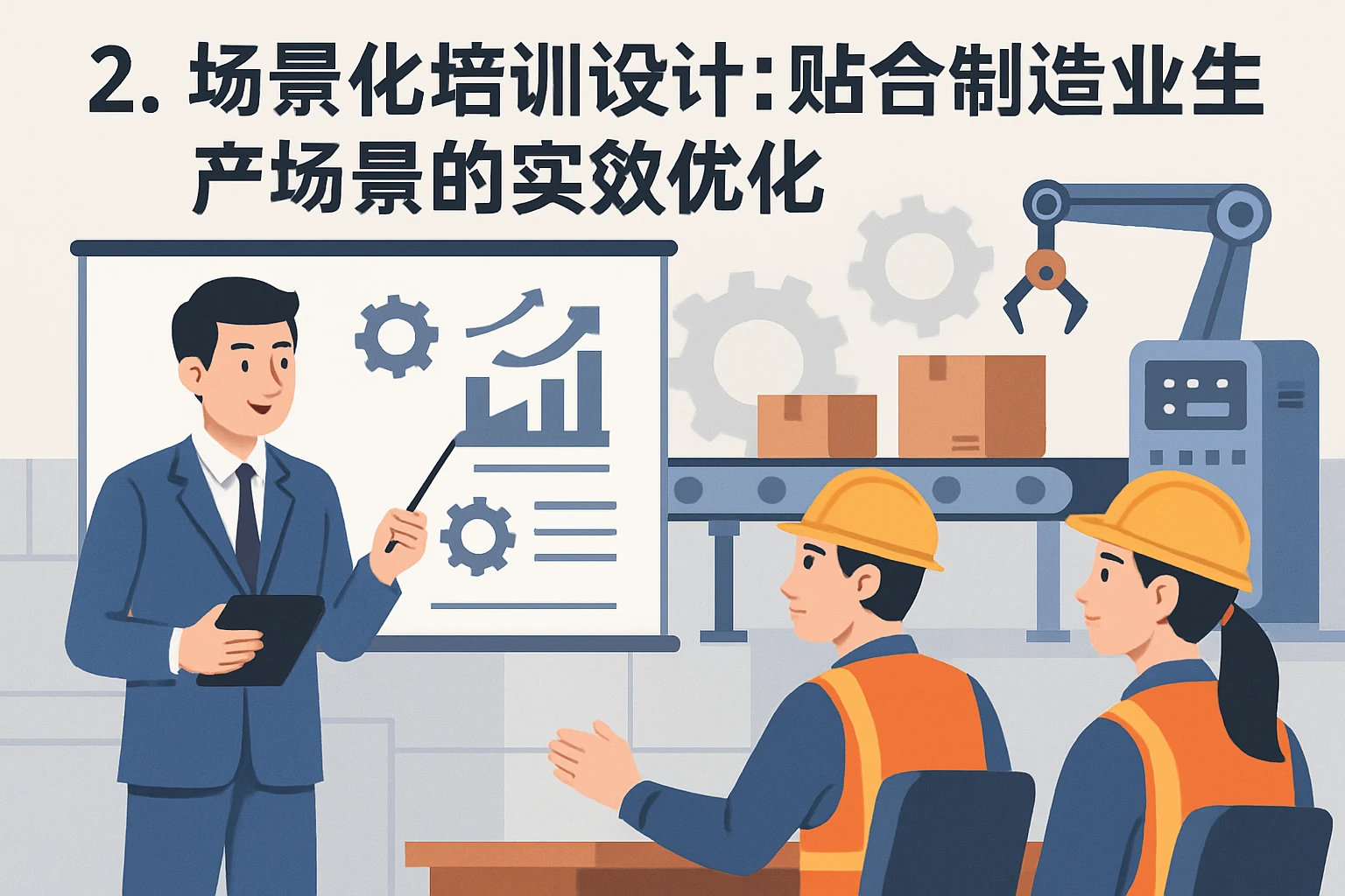 2. 场景化培训设计：贴合制造业生产场景的实效优化