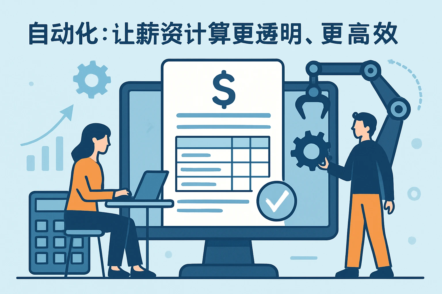 2. 自动化：让薪资计算更透明、更高效