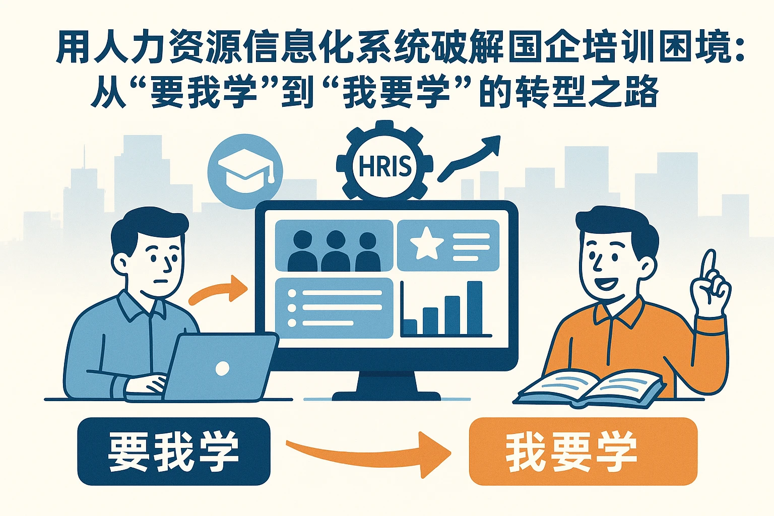 用人力资源信息化系统破解国企培训困境：从“要我学”到“我要学”的转型之路