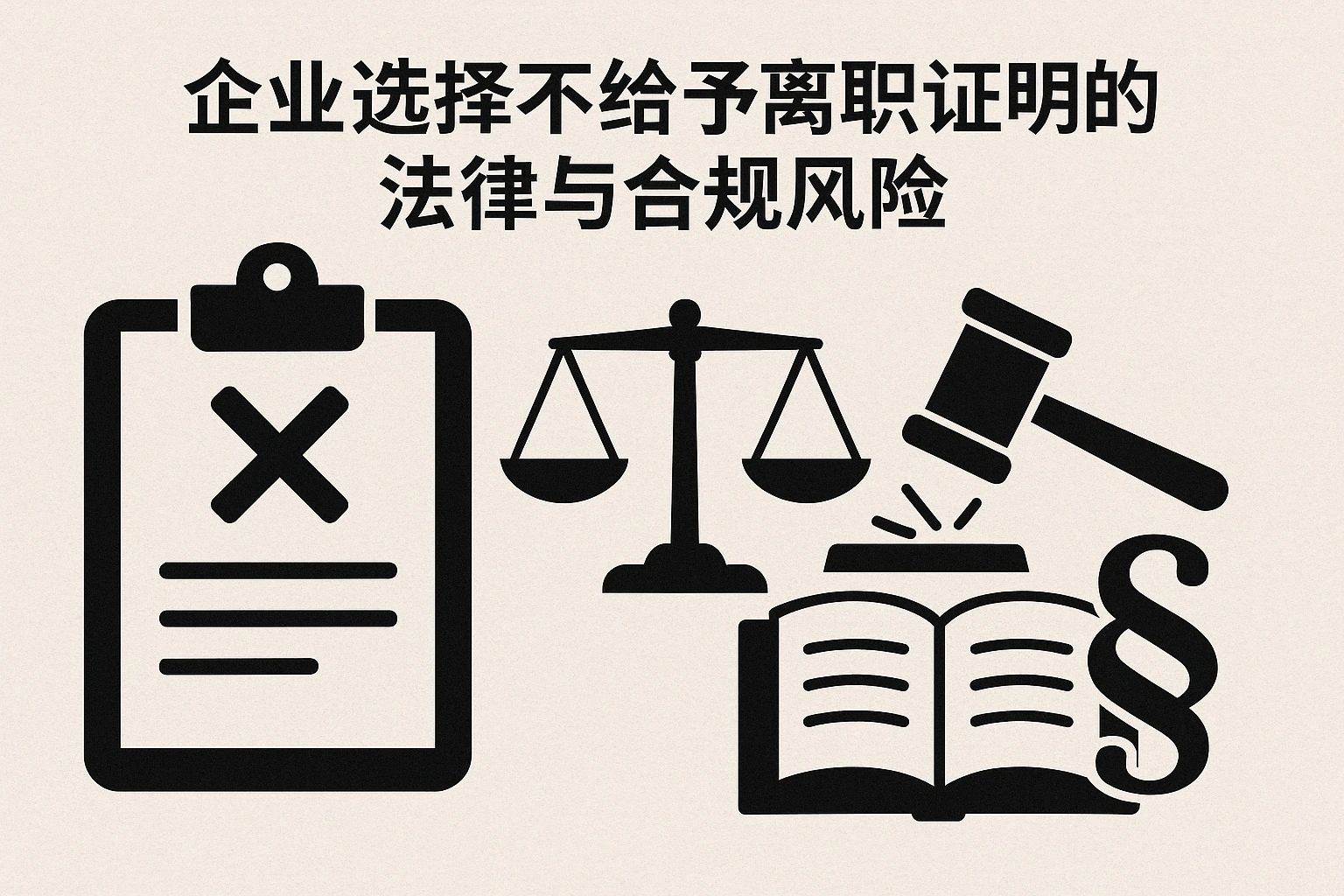 企业选择不给予离职证明的法律与合规风险