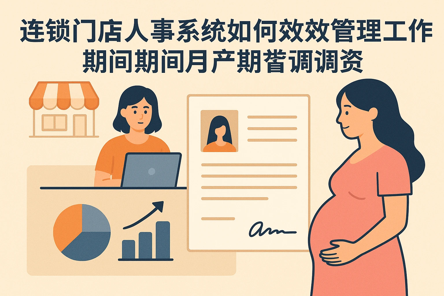 连锁门店人事系统如何高效管理员工产假期间的劳动合同续签与薪资调整