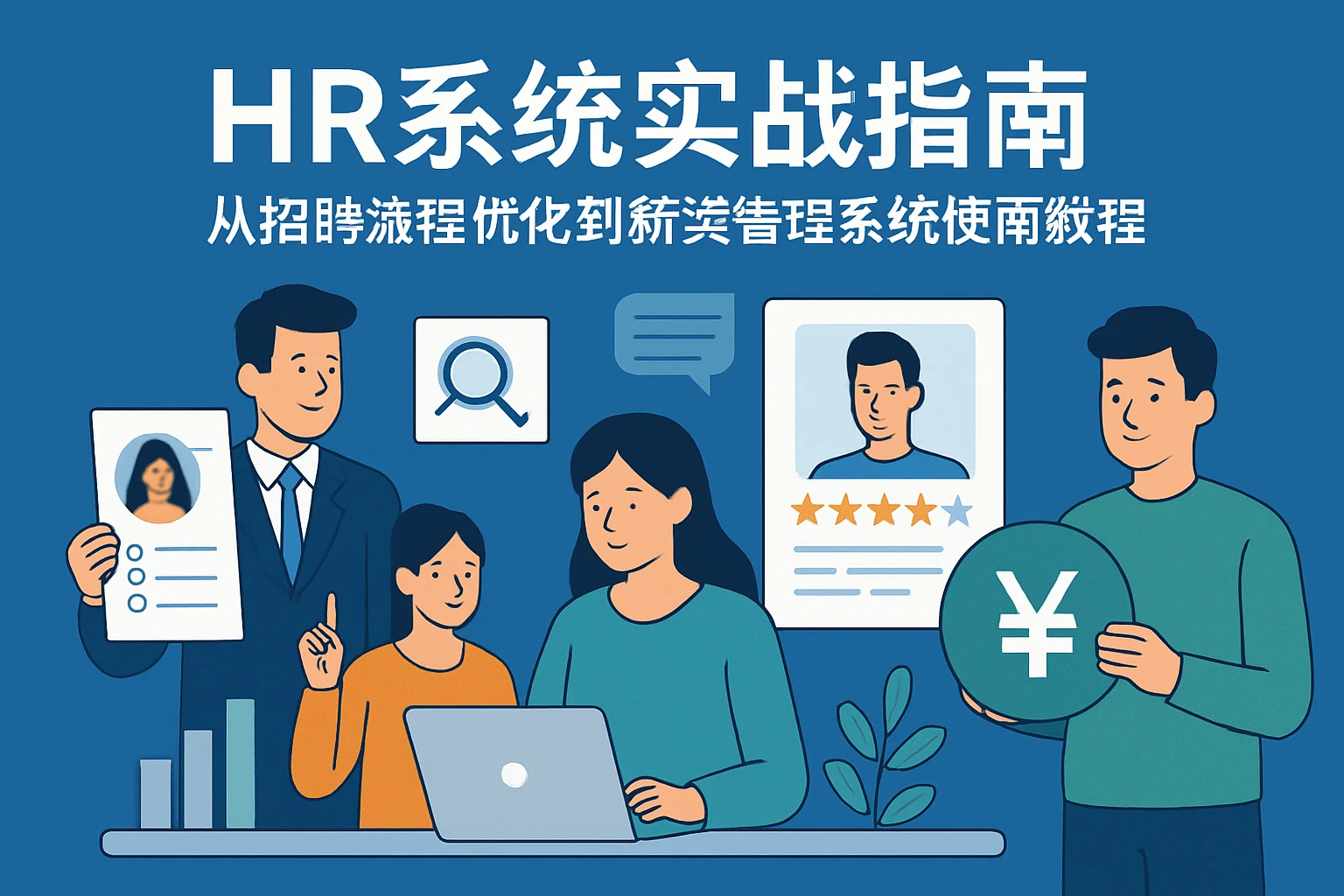 HR系统实战指南：从招聘流程优化到薪资管理系统使用教程