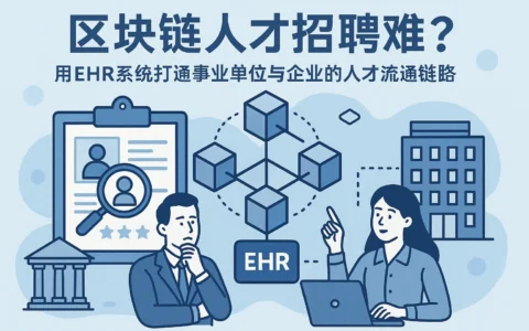 区块链人才招聘难?用ehr系统打通事业单位与企业的人才流通链路