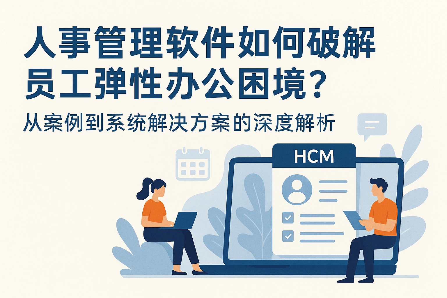 人事管理软件如何破解员工弹性办公困境？从案例到系统解决方案的深度解析