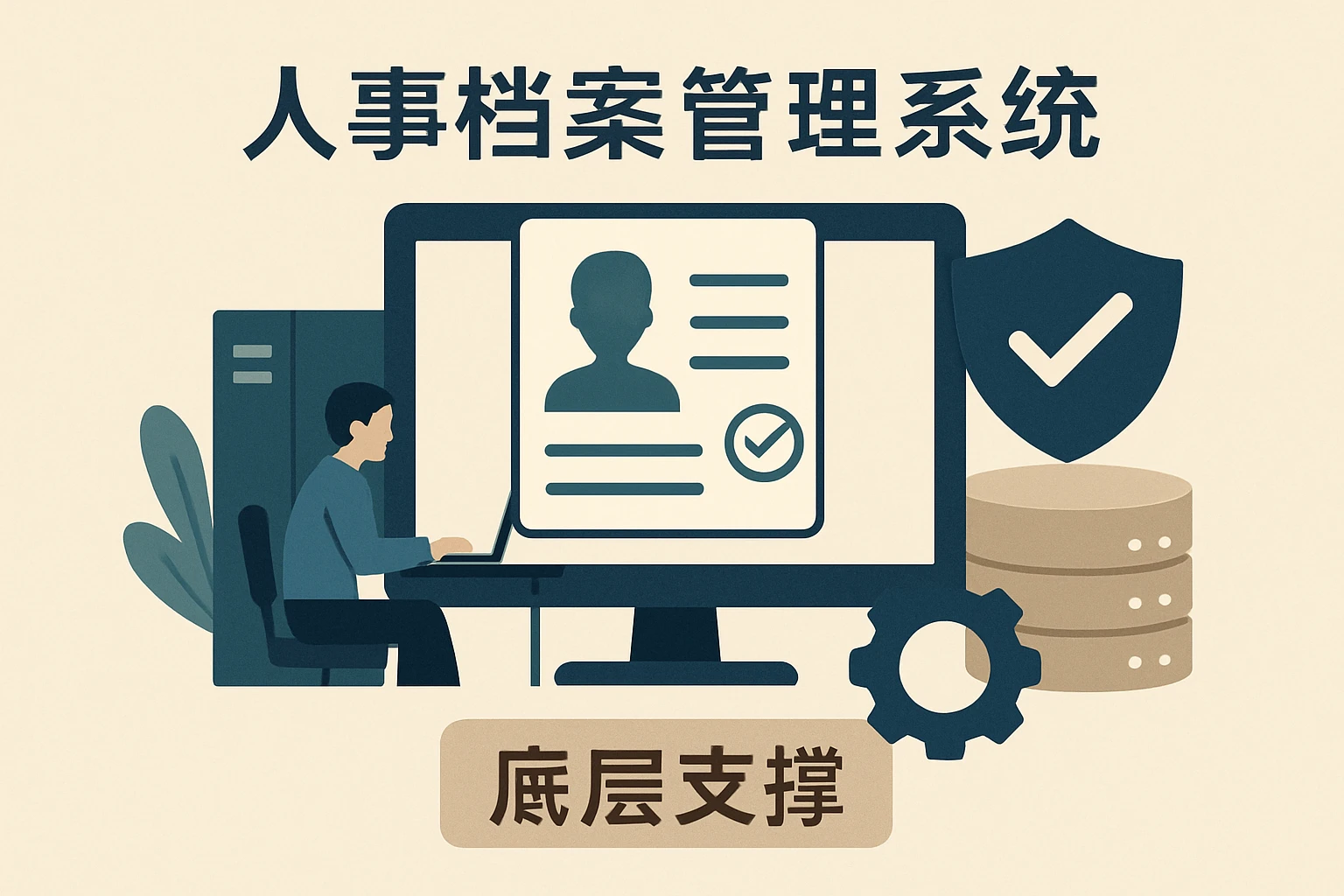 2. 人事档案管理系统的“底层支撑”